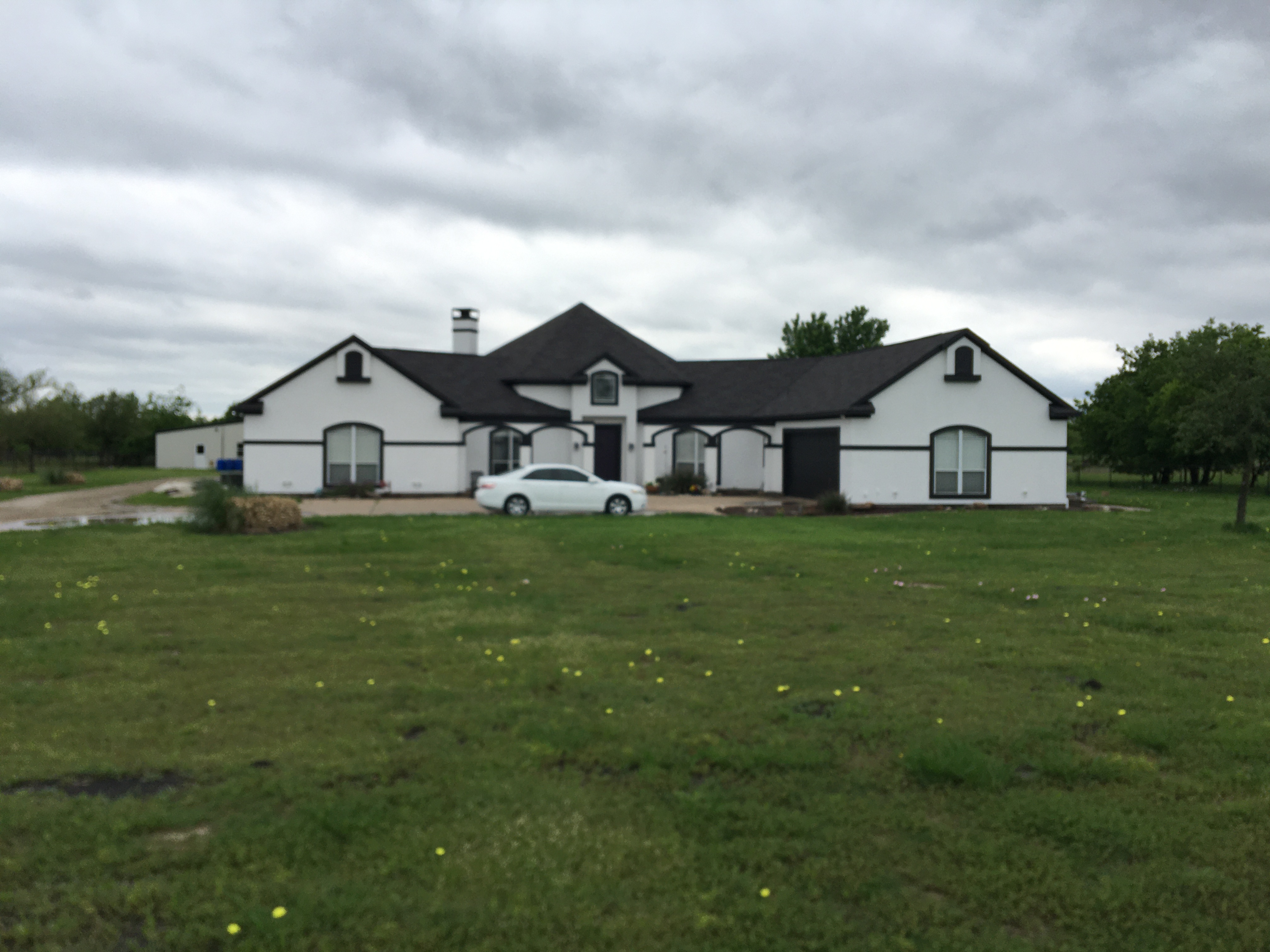 Custom Exterior Paint Job performed in Rockwall